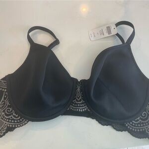 Brand New Black Soma Bra with light padding- size 36C